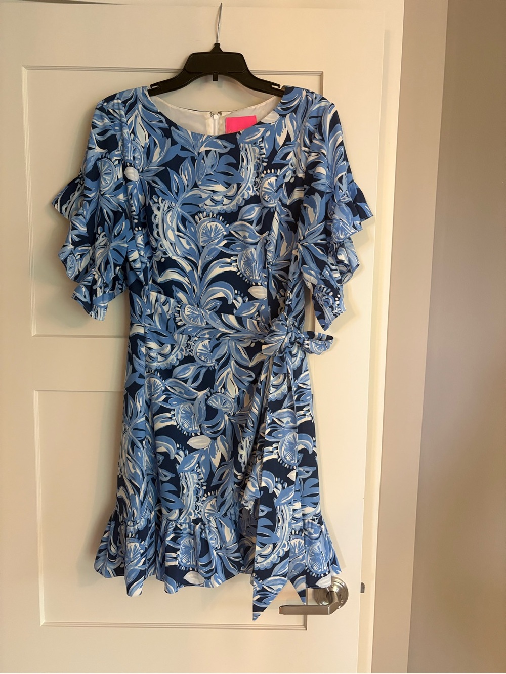 Lilly Pulitzer Darlah Ruffle Sleeve Wrap Dress